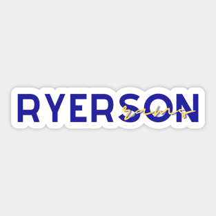 Ryerson Rams Sticker
